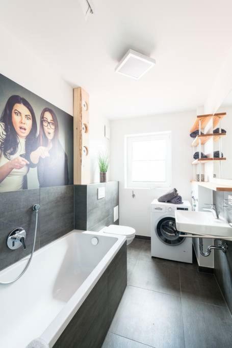 Exklusive Design Erlebnisferienwohnung Бад-Верісгофен Екстер'єр фото